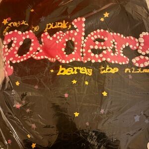 Black and Pink hoodie size medium